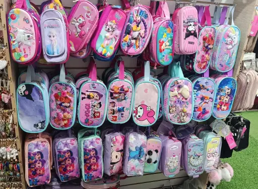 [cartuchera-js-infantil] Cartuchera JS 3 cierres Infantil surtido